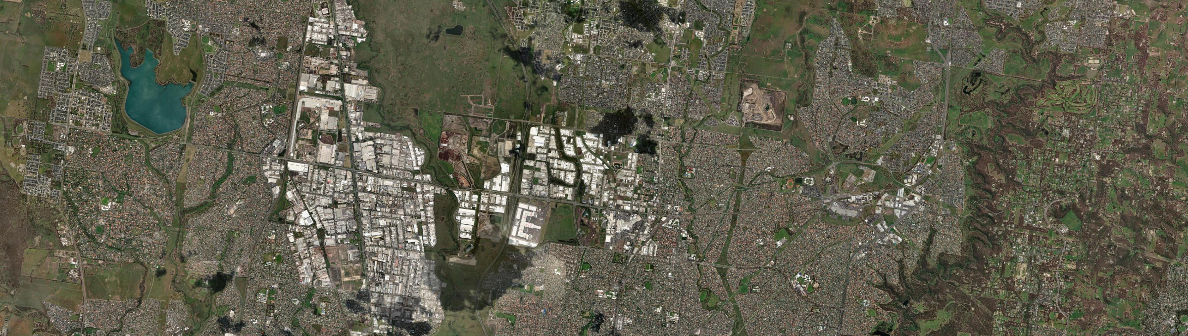 Aerial view of Epping (Vic.), VIC