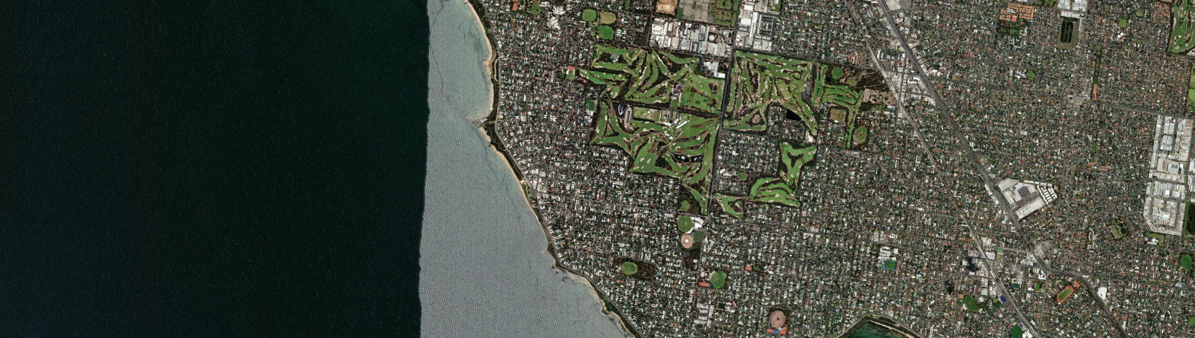 Aerial view of Black Rock (Vic.), VIC