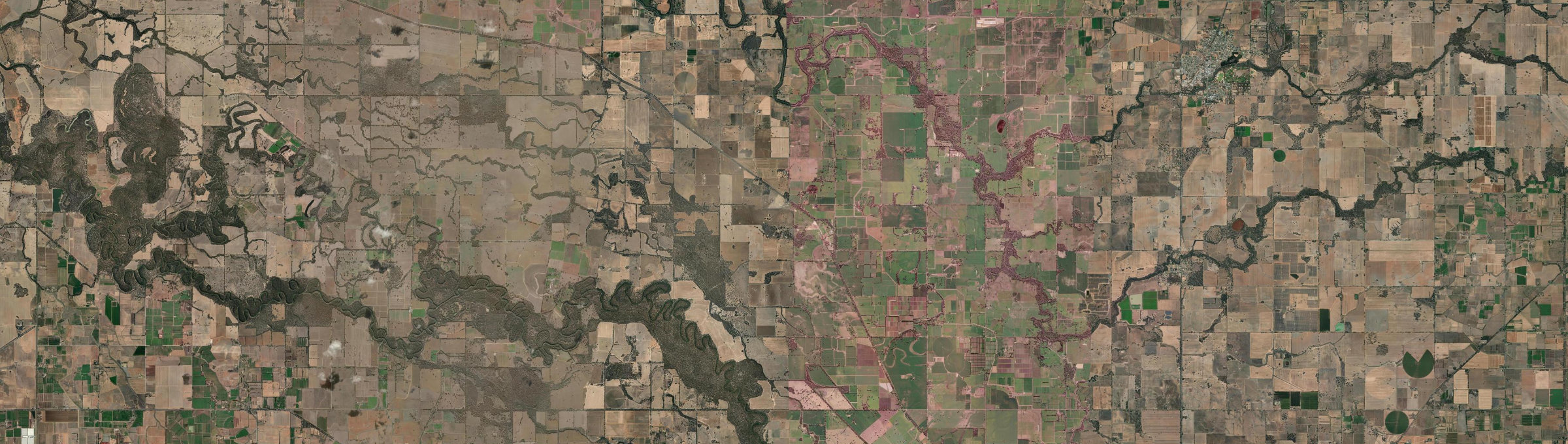 Aerial view of Kaarimba, VIC