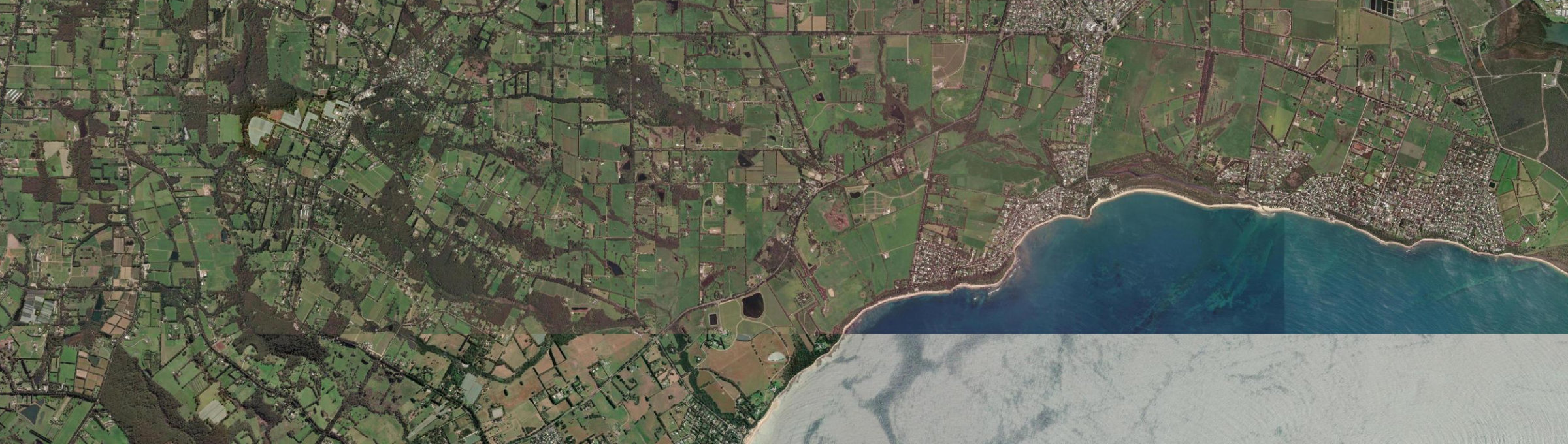 Aerial view of Merricks, VIC