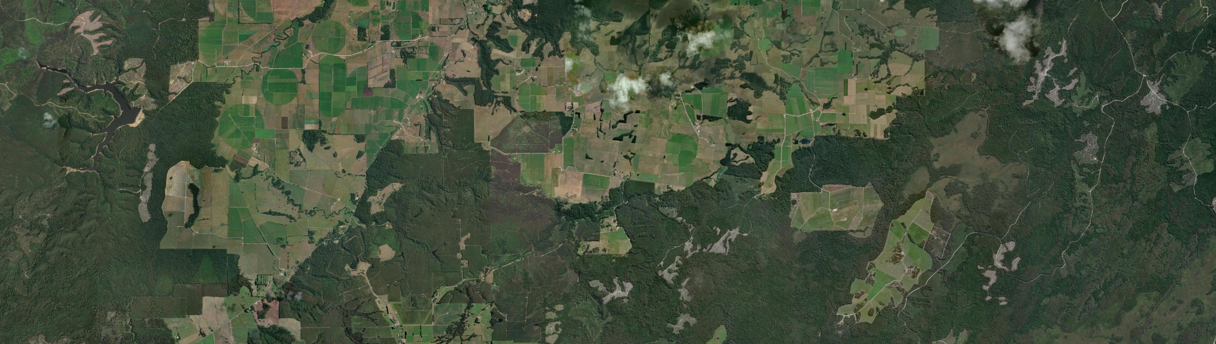 Aerial view of Nabageena, TAS