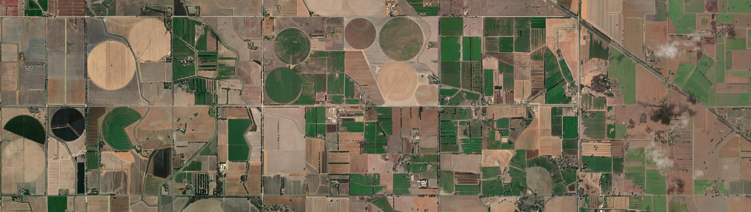 Aerial view of Wyuna East, VIC