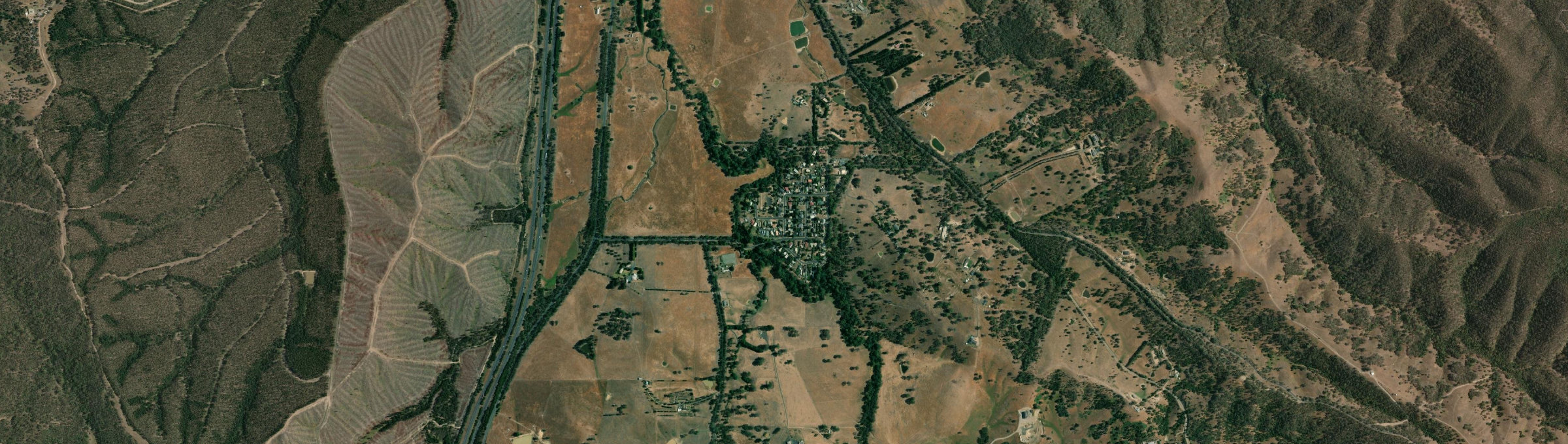 Aerial view of Waterford Park, VIC