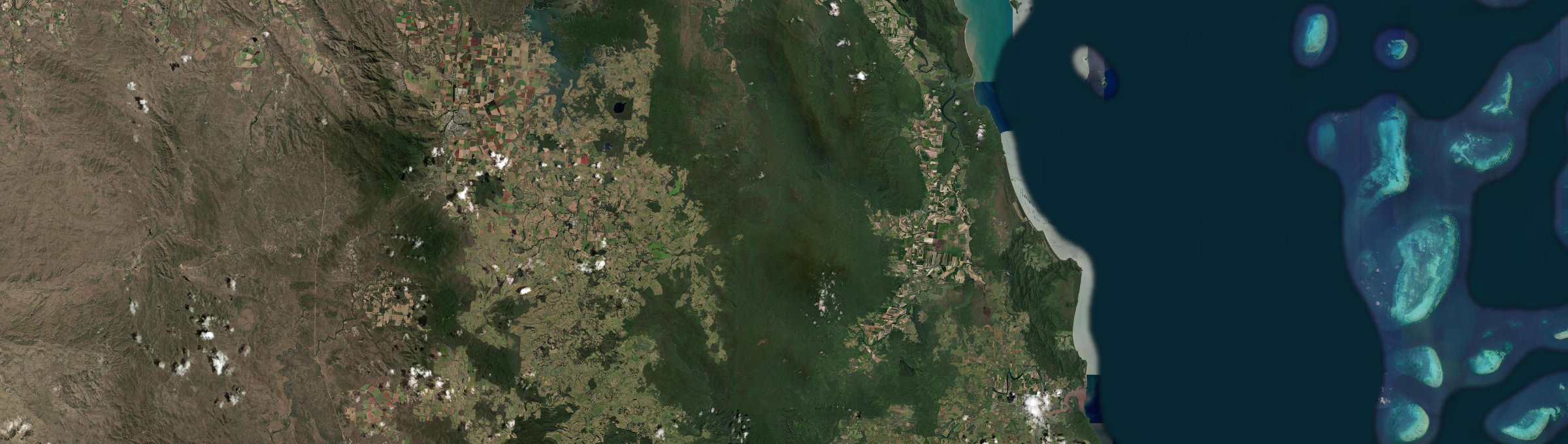 Aerial view of Wooroonooran (Cairns - Qld), QLD
