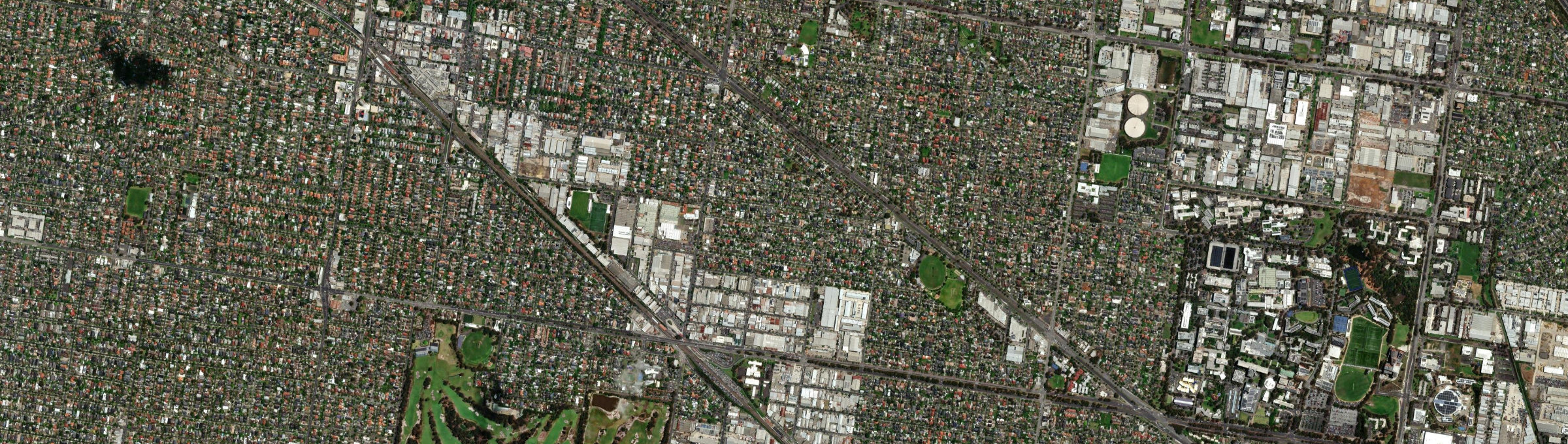Aerial view of Huntingdale (Vic.), VIC