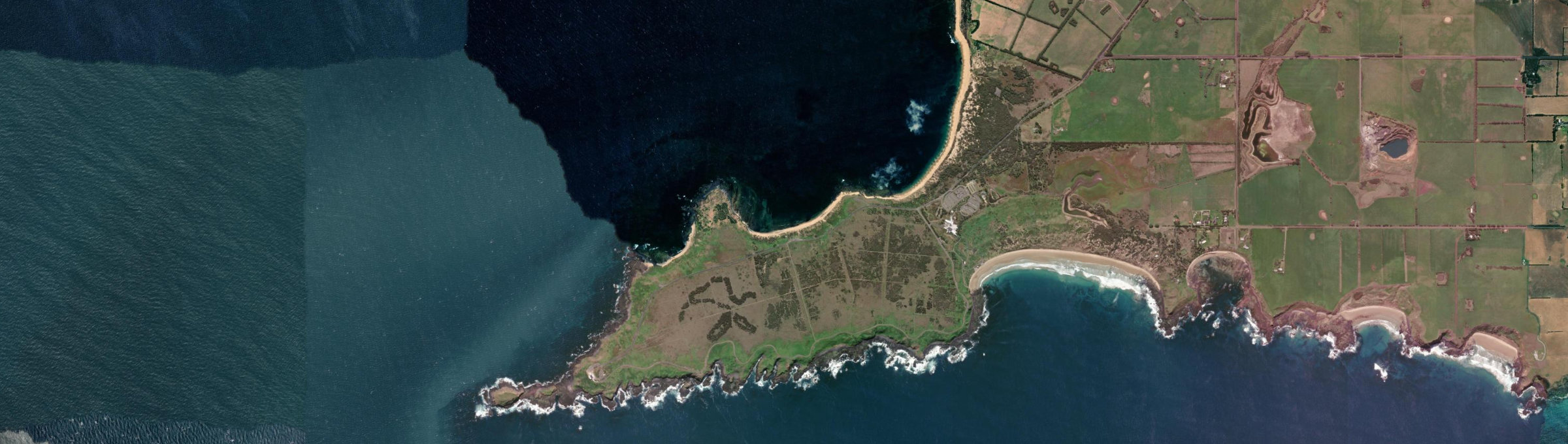 Aerial view of Summerlands, VIC