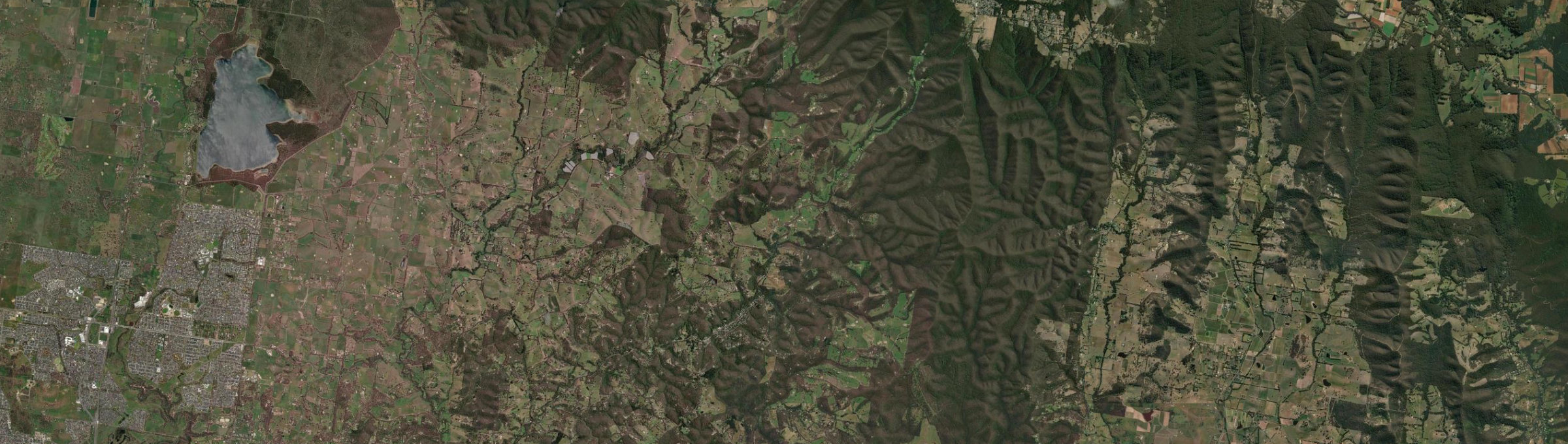 Aerial view of St Andrews (Vic.), VIC
