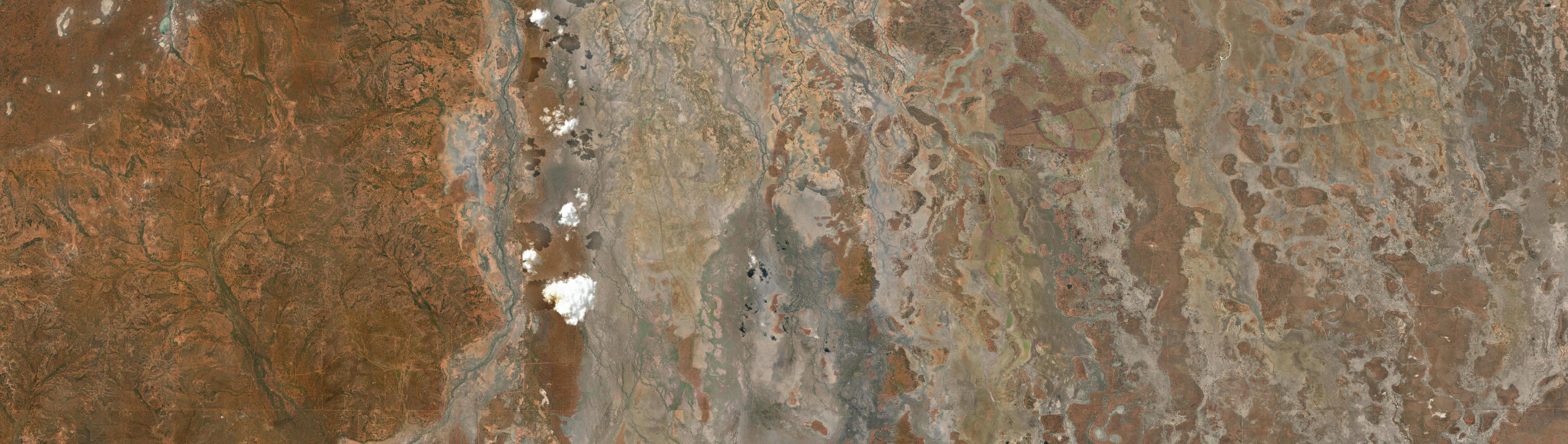 Aerial view of Barringun, QLD