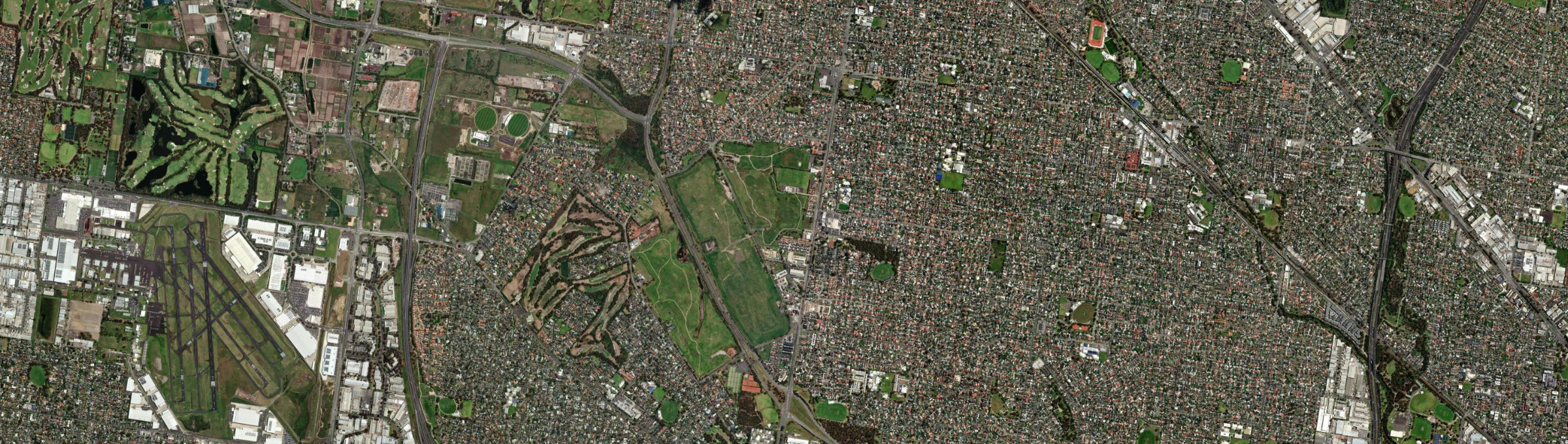 Aerial view of Springvale South, VIC