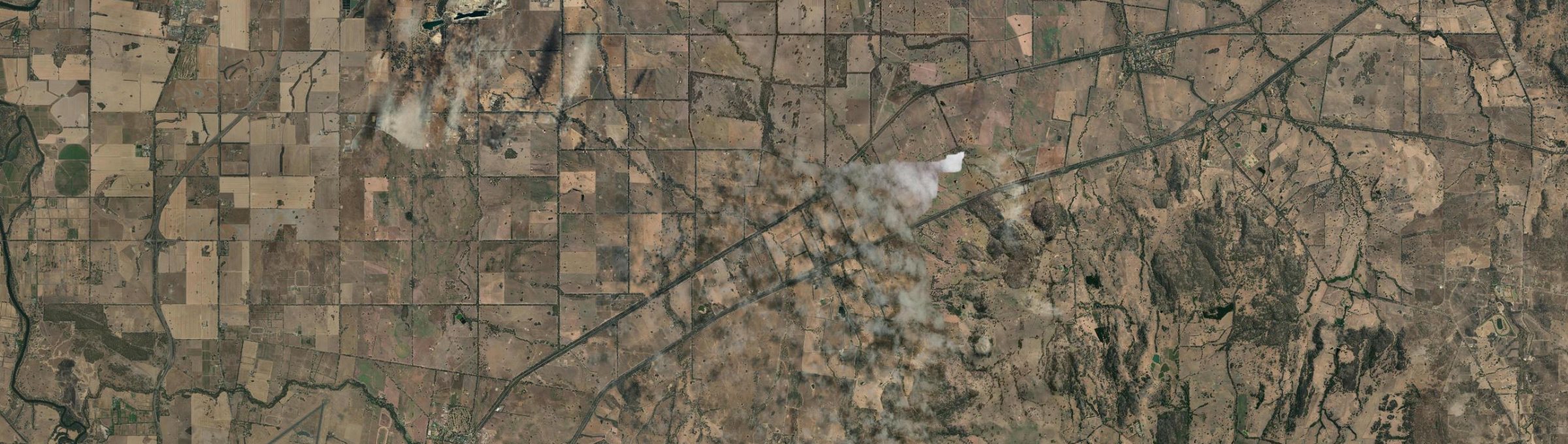 Aerial view of Locksley (Vic.), VIC