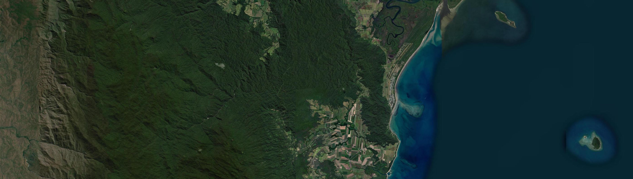 Aerial view of Whyanbeel, QLD