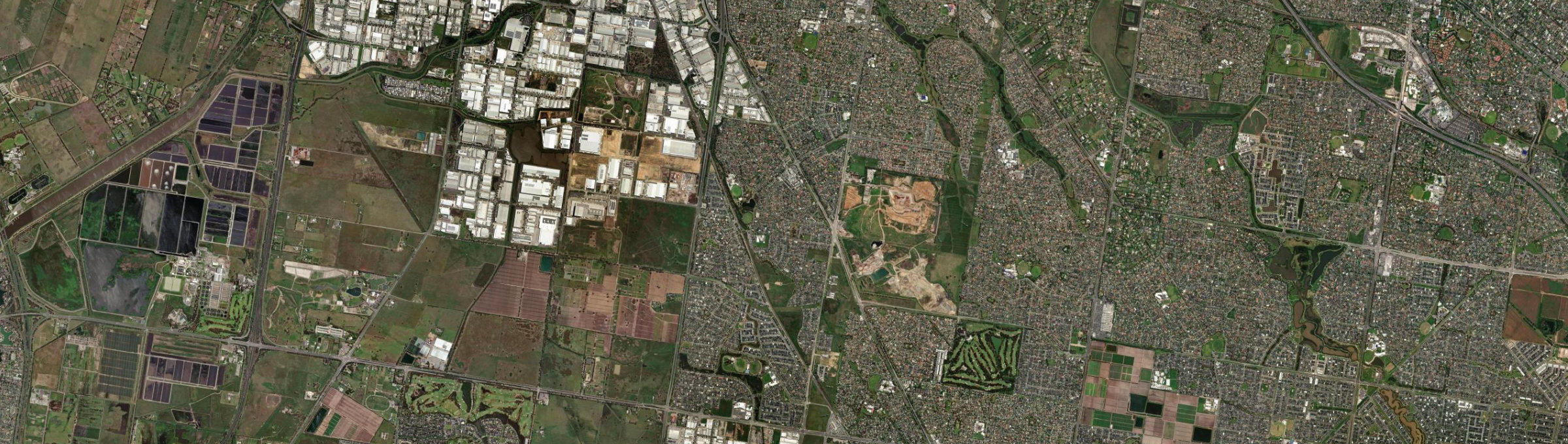 Aerial view of Lynbrook, VIC
