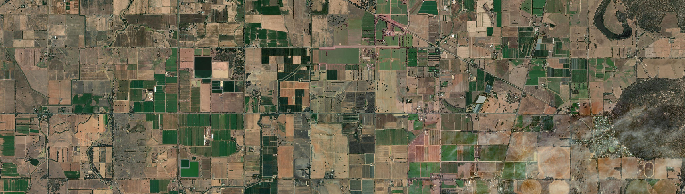 Aerial view of Toolamba West, VIC