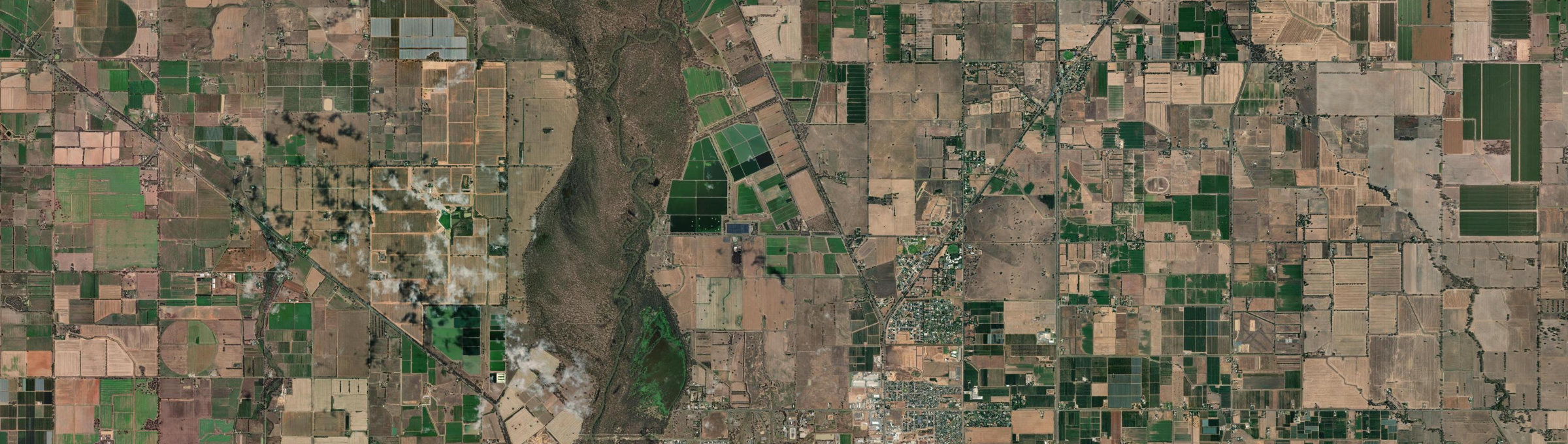 Aerial view of Shepparton North, VIC