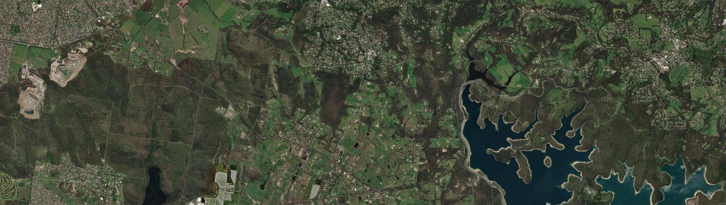 Aerial view of Belgrave South, VIC