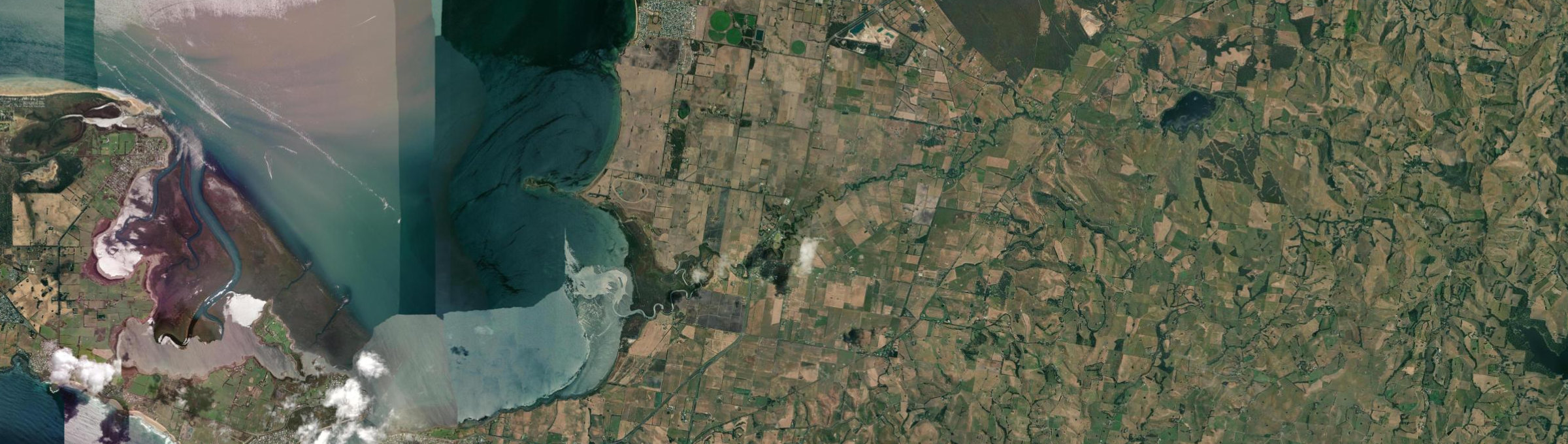Aerial view of Bass, VIC