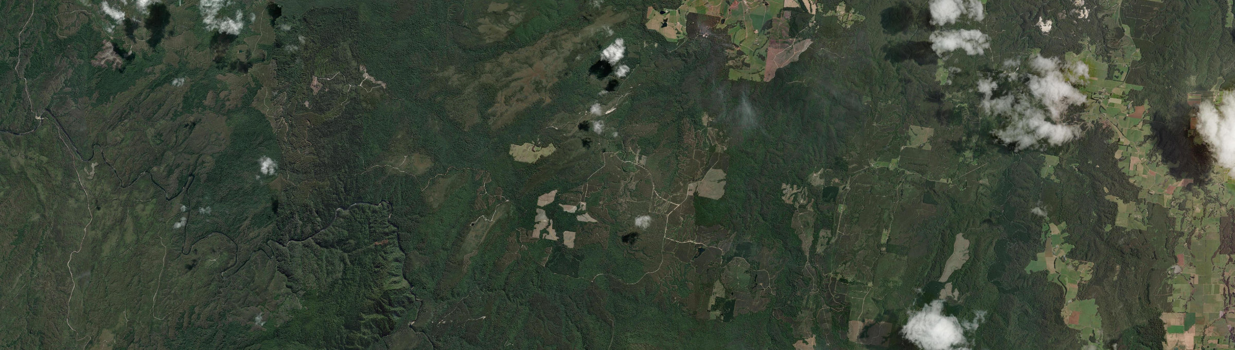 Aerial view of Meunna, TAS