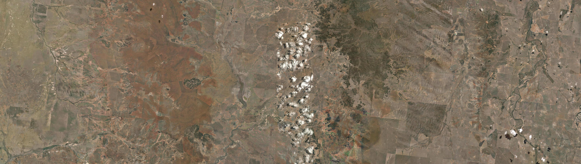 Aerial view of Jericho (Qld), QLD