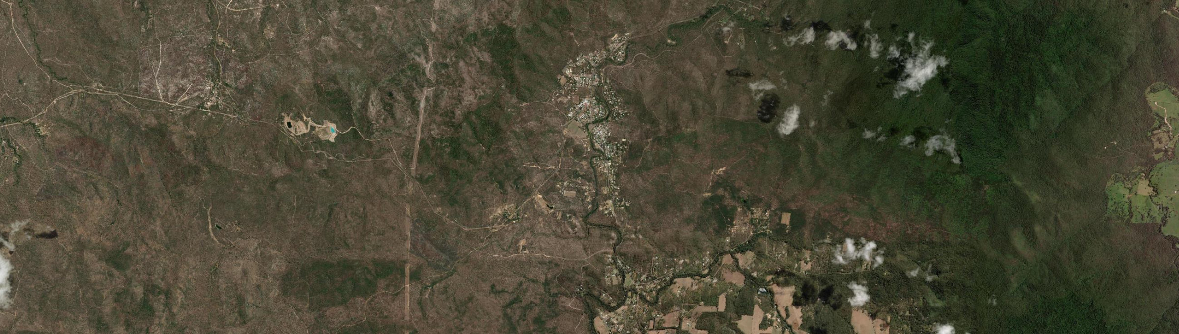 Aerial view of Herberton, QLD
