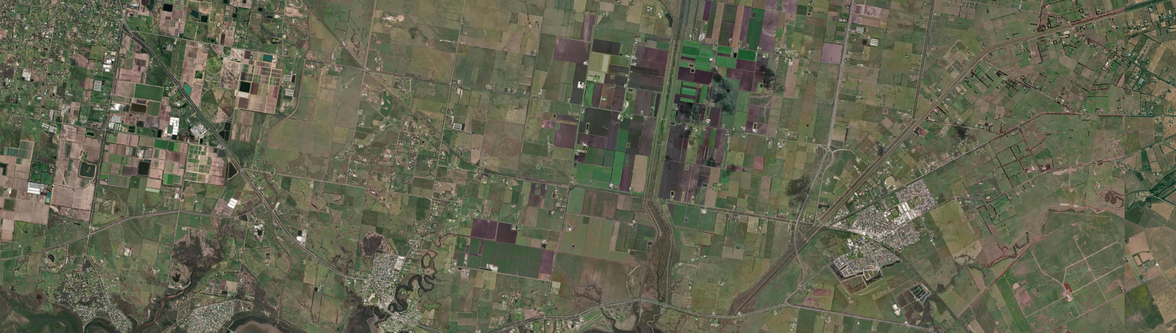 Aerial view of Dalmore, VIC