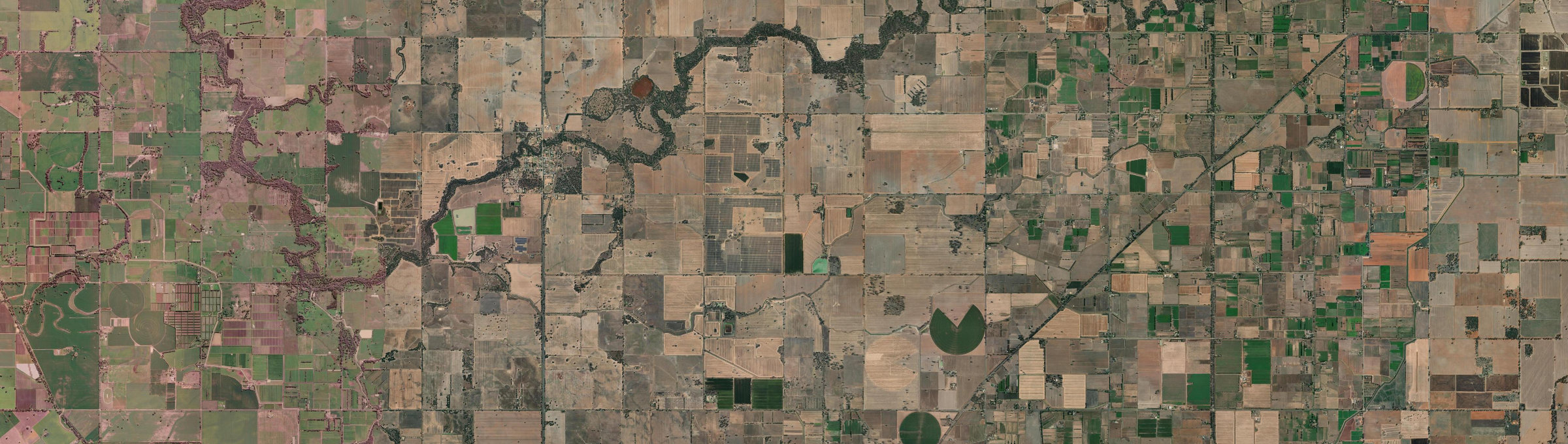 Aerial view of Drumanure, VIC