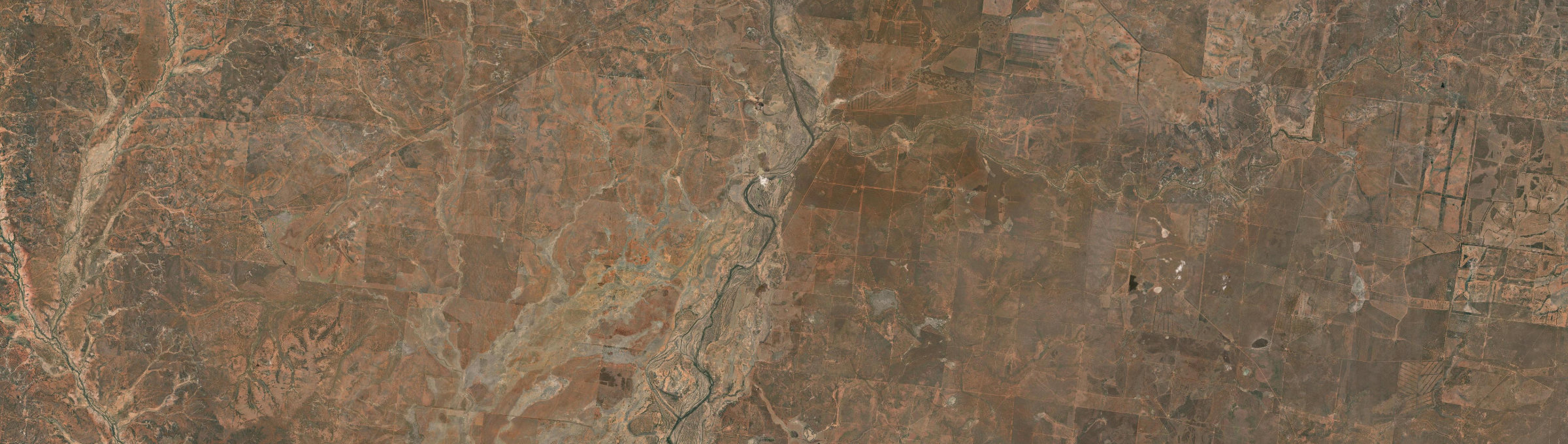 Aerial view of Bakers Bend, QLD