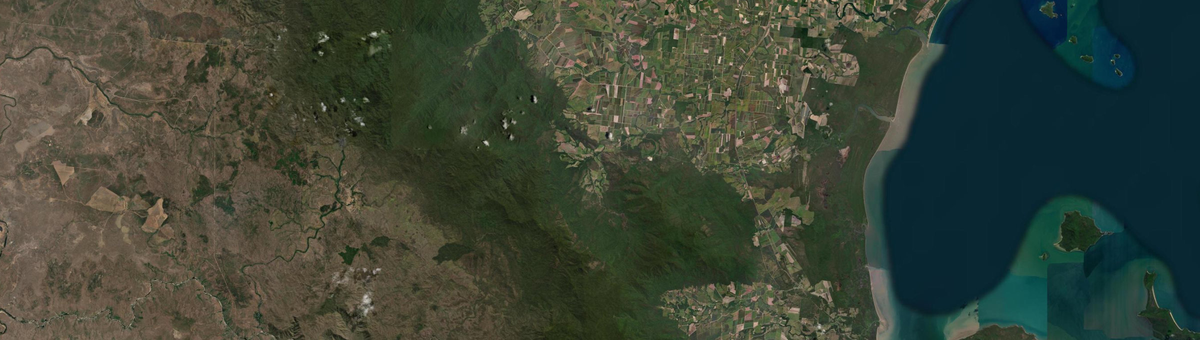 Aerial view of Murray Upper, QLD