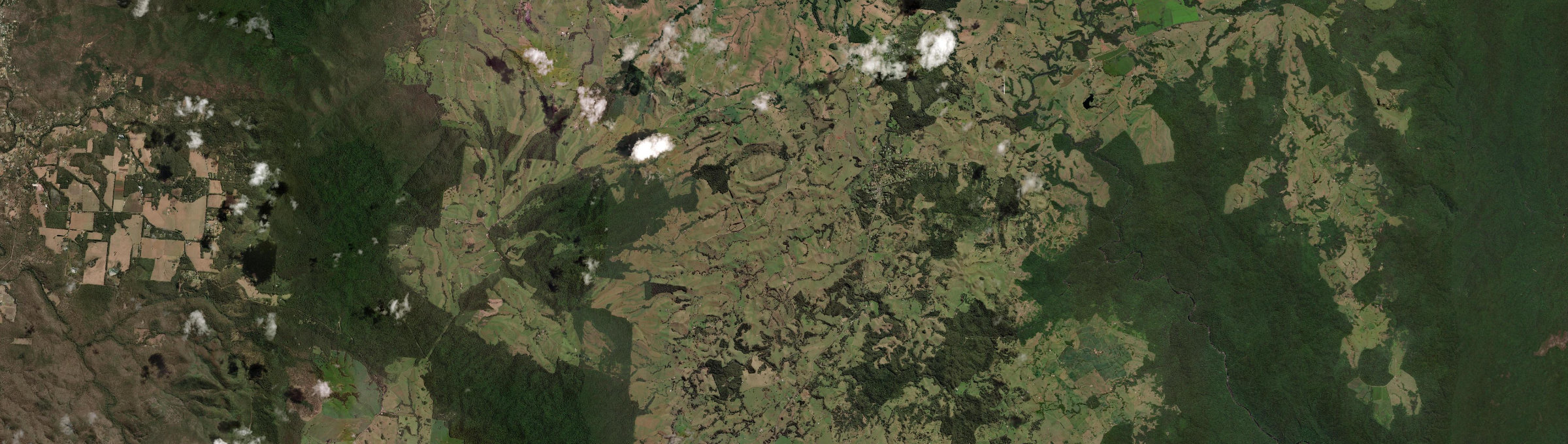 Aerial view of Tarzali, QLD