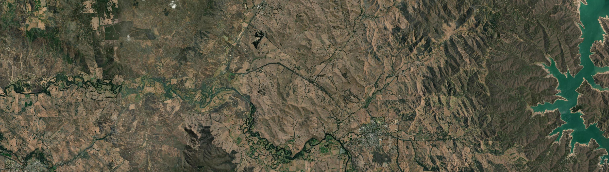 Aerial view of Koriella, VIC