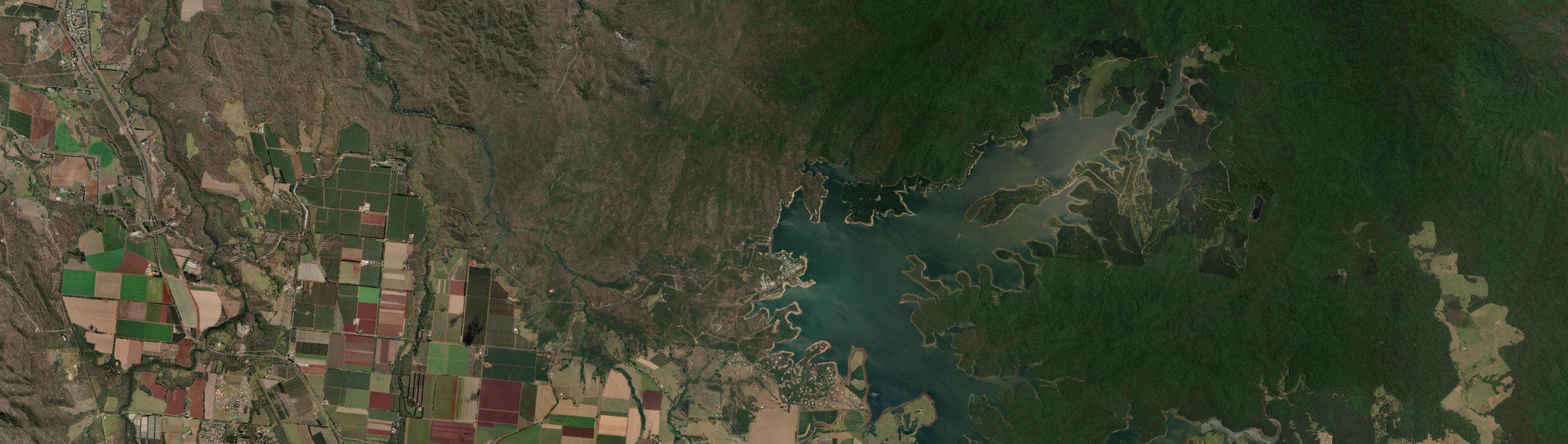 Aerial view of Tinaroo, QLD