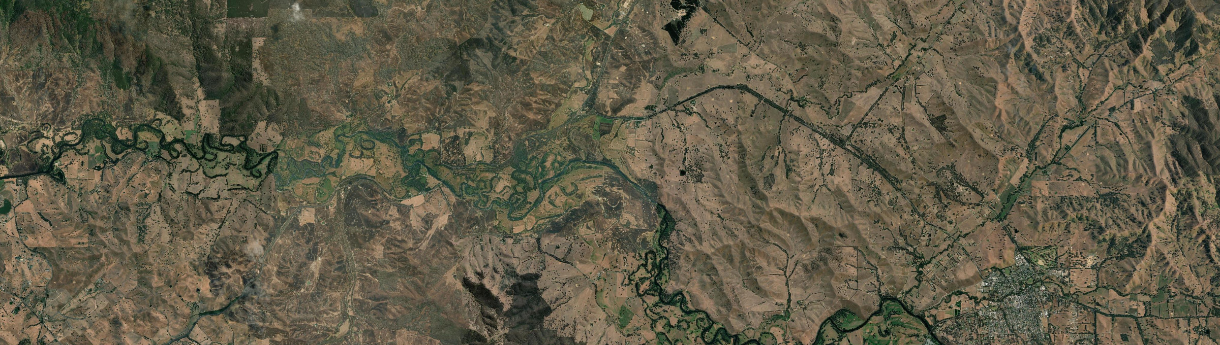 Aerial view of Cathkin, VIC