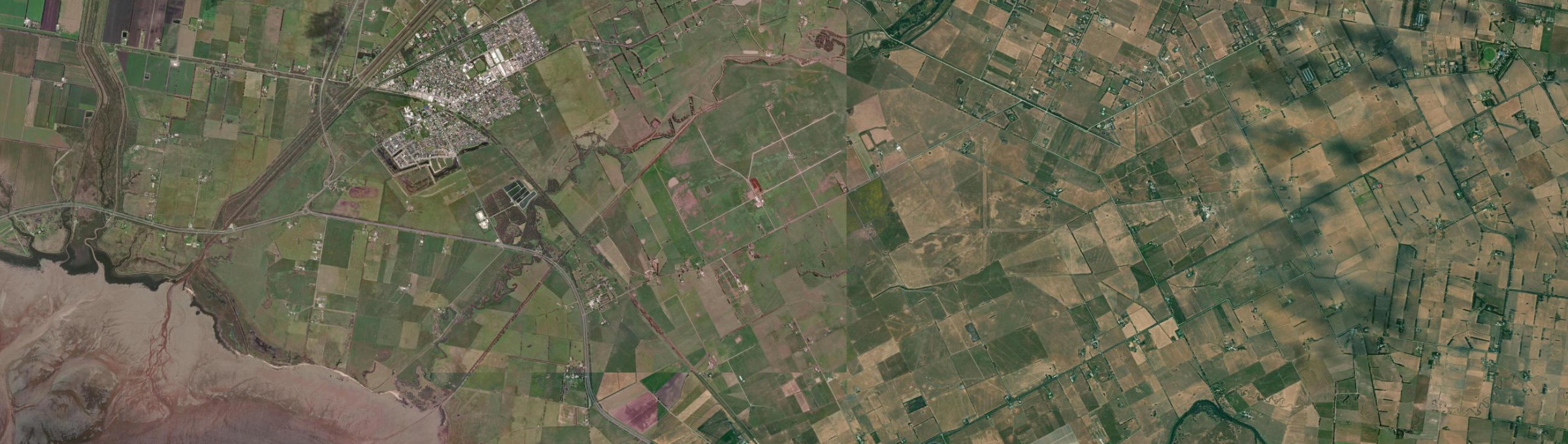 Aerial view of Monomeith, VIC