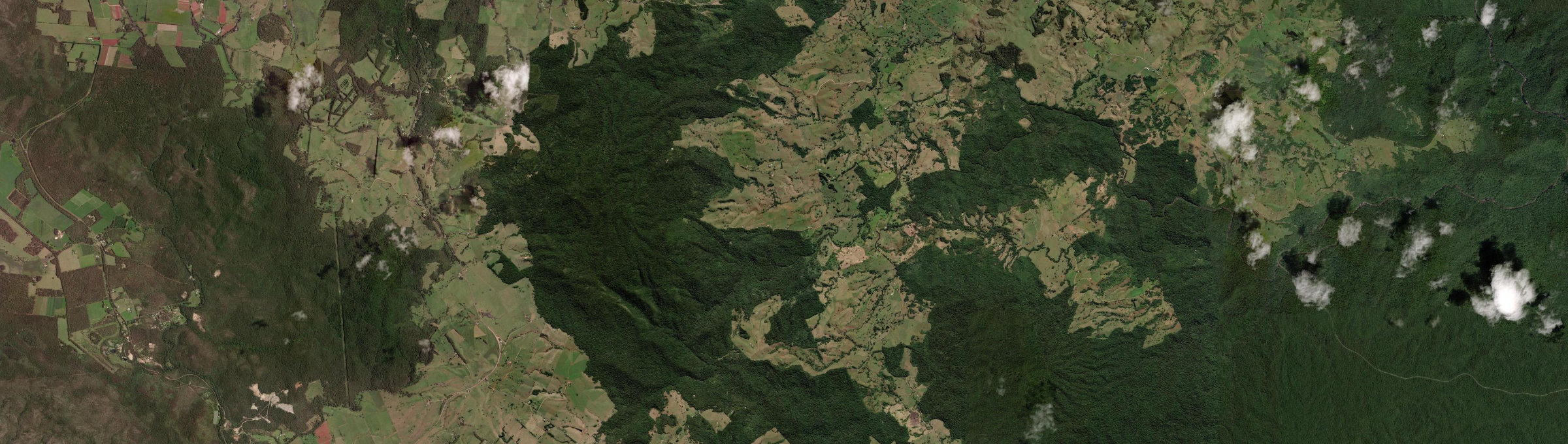 Aerial view of Beatrice, QLD