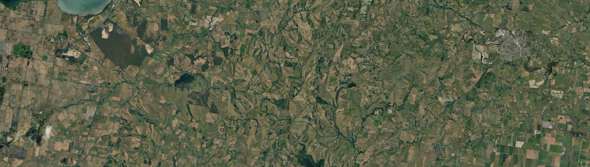 Aerial view of Krowera, VIC