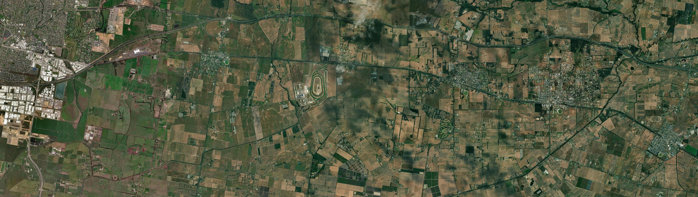 Aerial view of Tynong, VIC