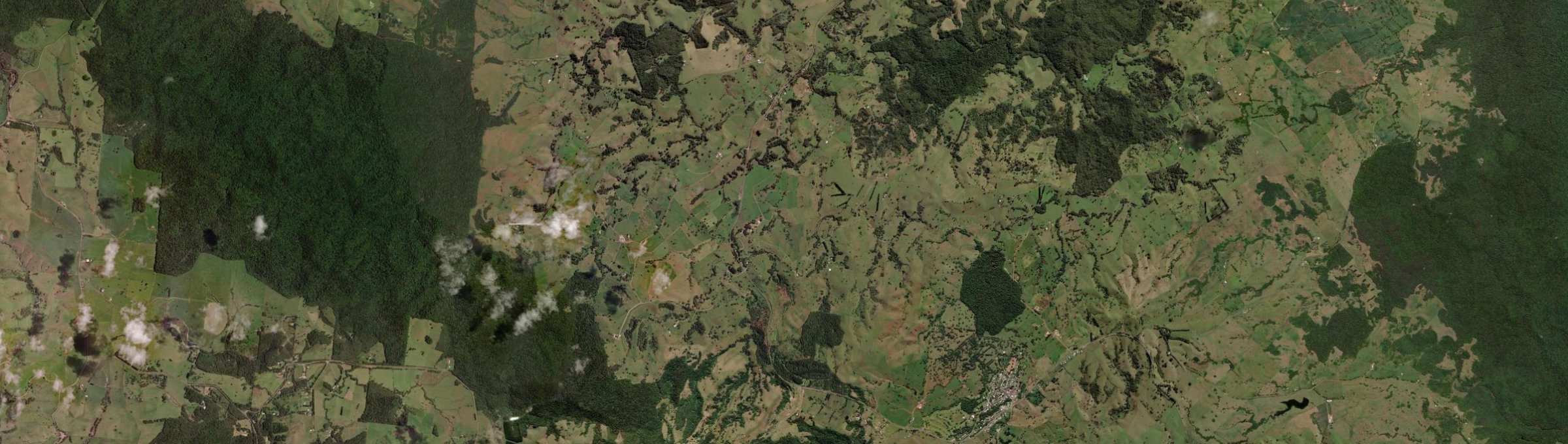 Aerial view of Moregatta, QLD