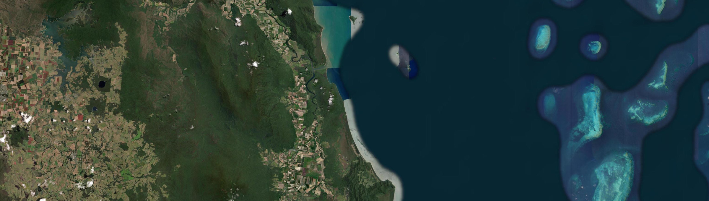 Aerial view of East Russell, QLD