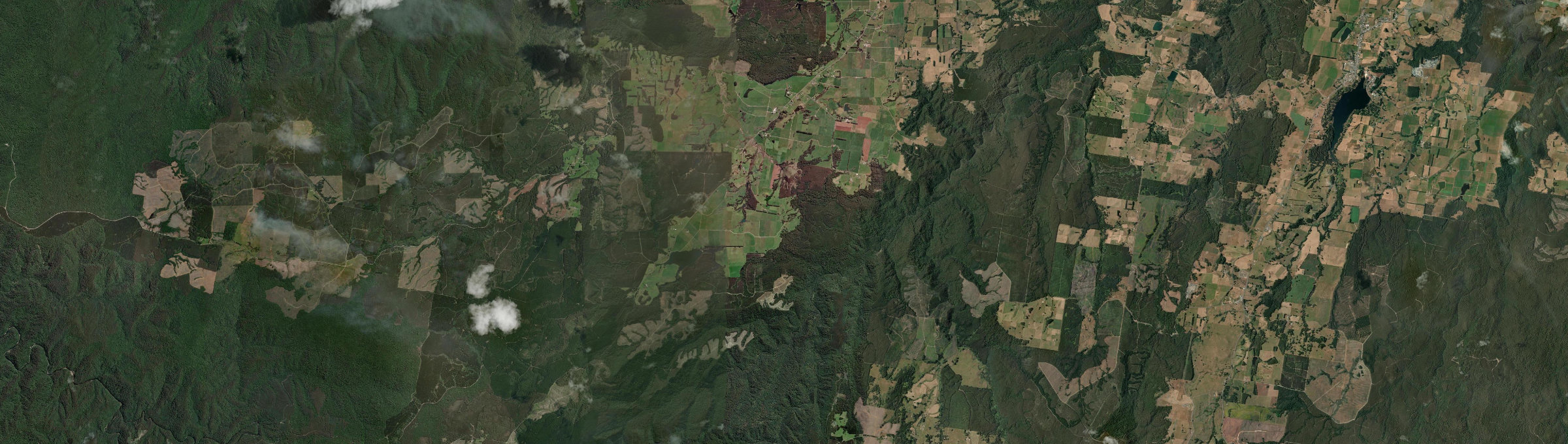 Aerial view of Henrietta, TAS