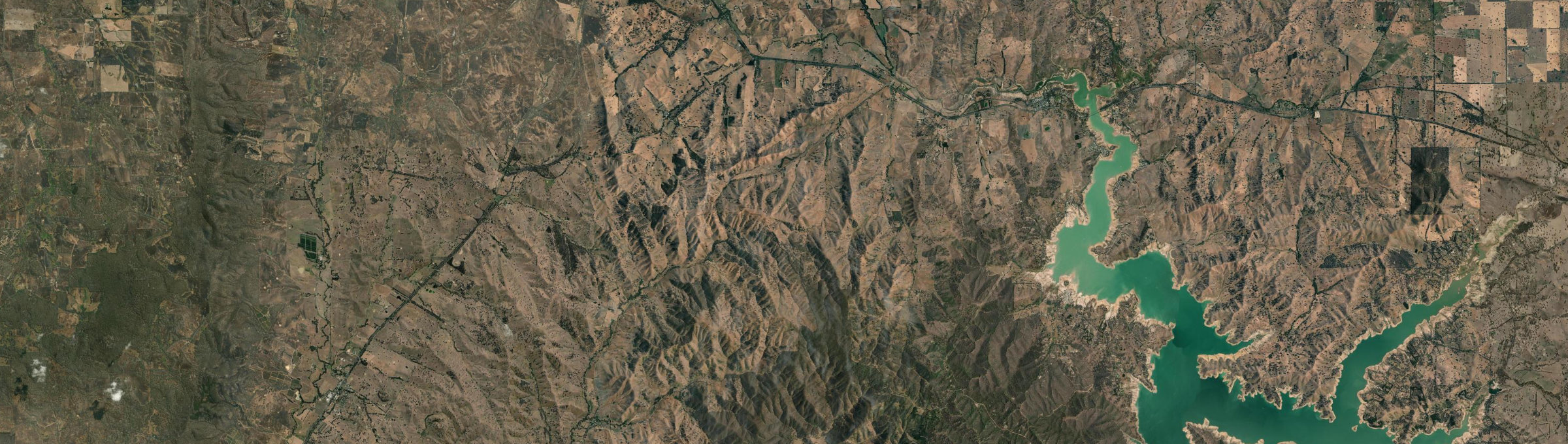 Aerial view of Woodfield, VIC