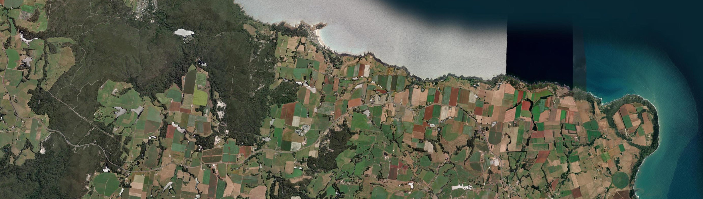 Aerial view of Boat Harbour (Tas.), TAS