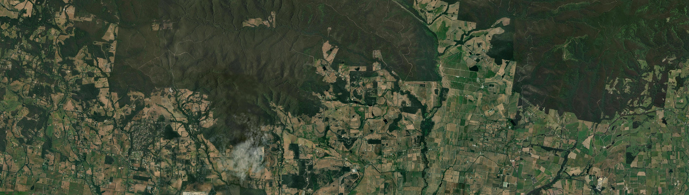 Aerial view of Tonimbuk, VIC
