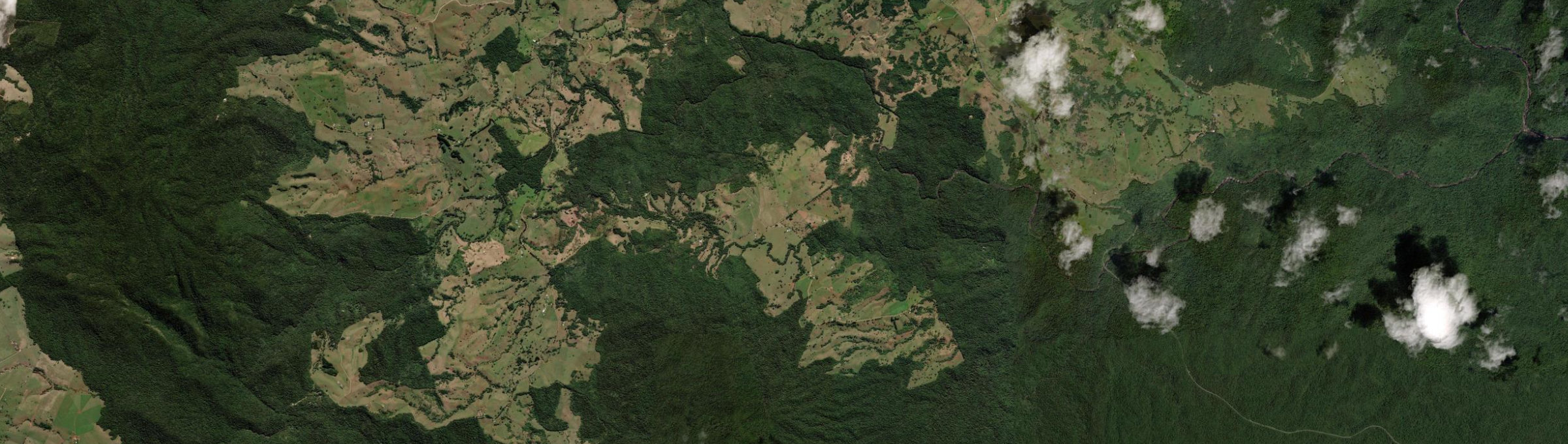 Aerial view of Middlebrook, QLD