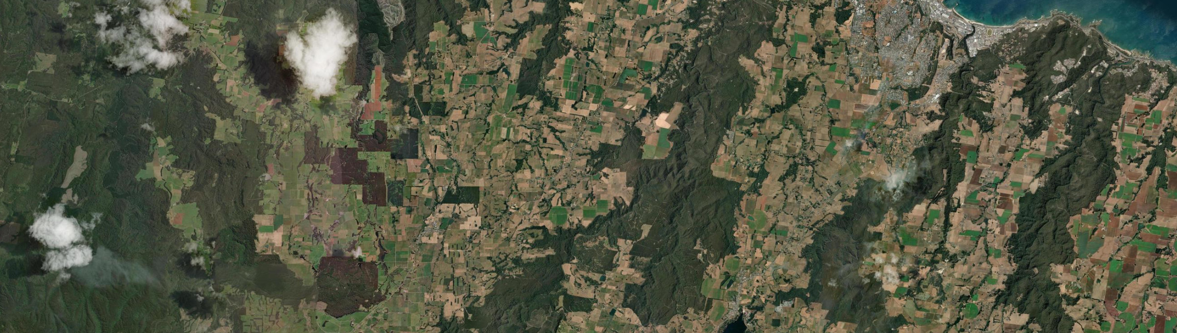 Aerial view of Elliott (Tas.), TAS