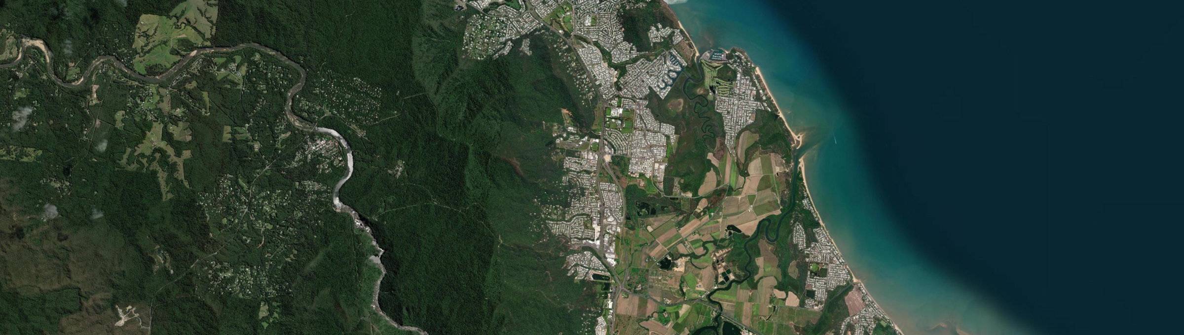 Aerial view of Smithfield (Qld), QLD