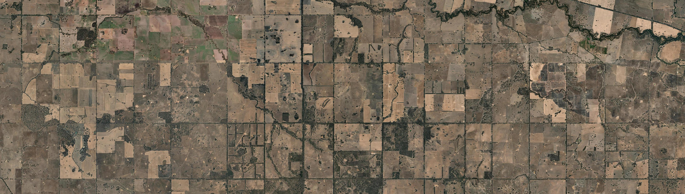 Aerial view of Koonda, VIC