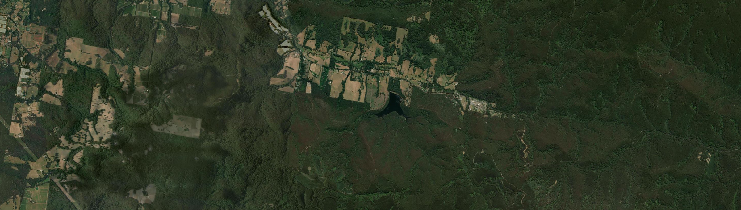 Aerial view of Gilderoy, VIC