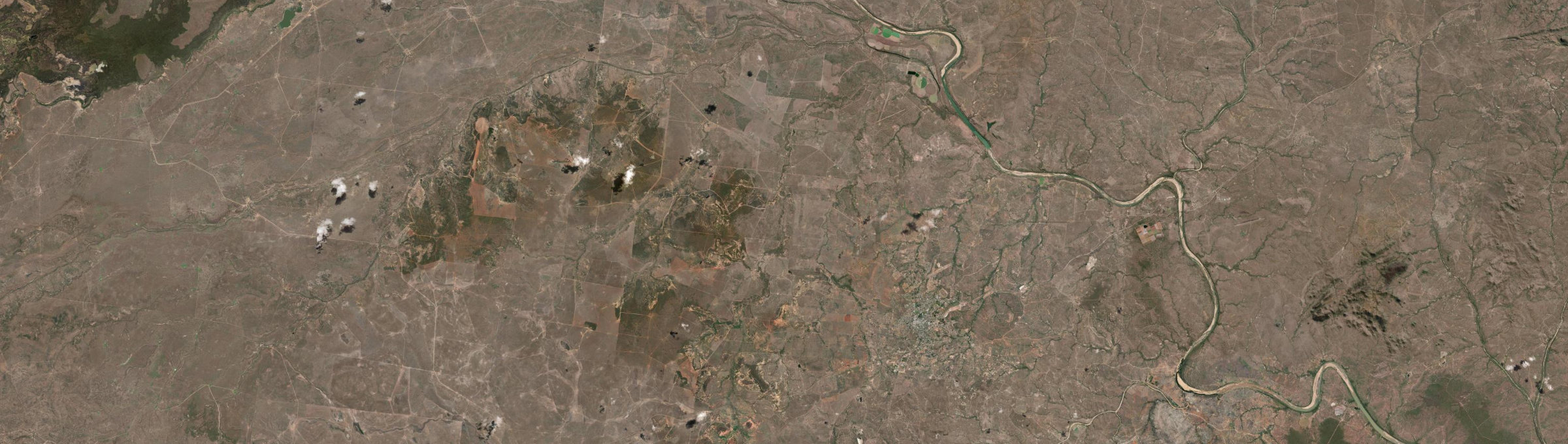 Aerial view of Southern Cross (Qld), QLD