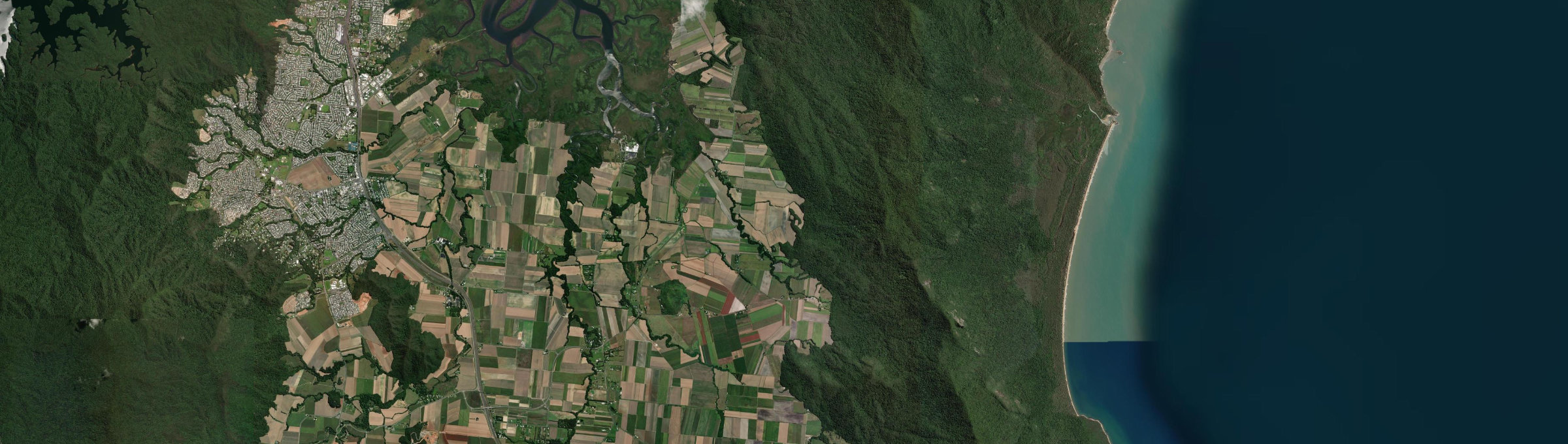 Aerial view of Green Hill, QLD