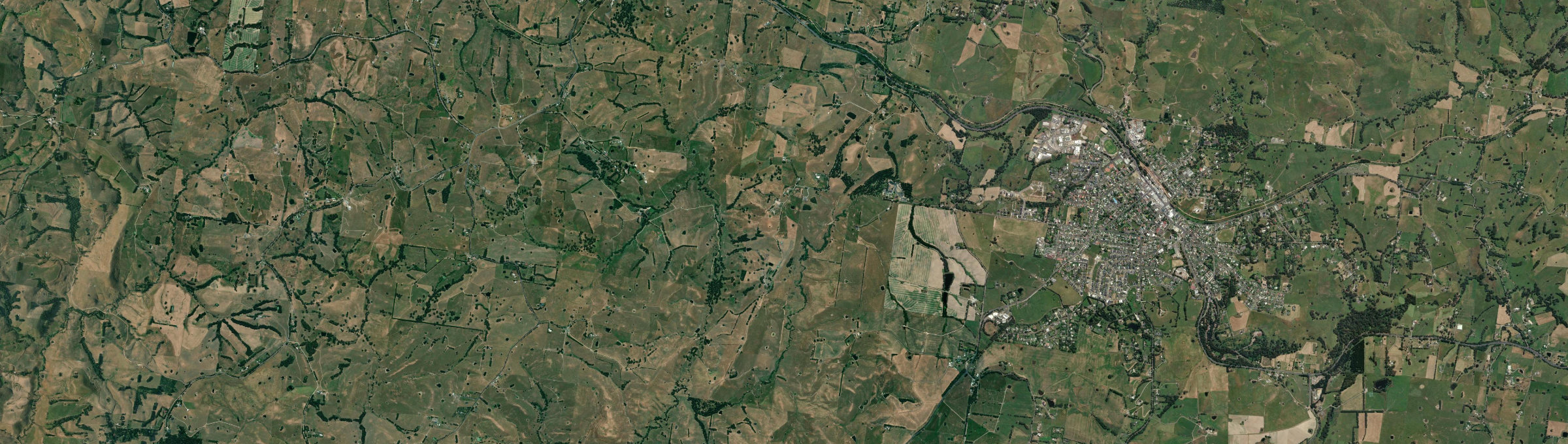 Aerial view of Whitelaw, VIC