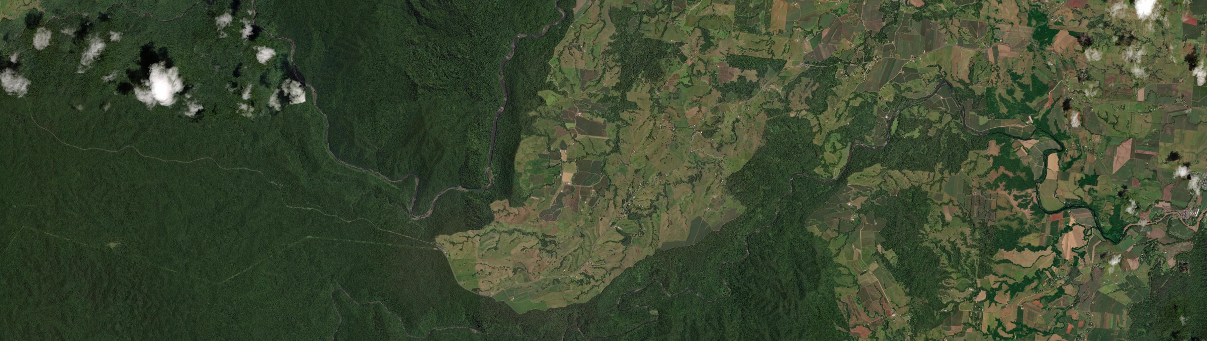 Aerial view of East Palmerston, QLD
